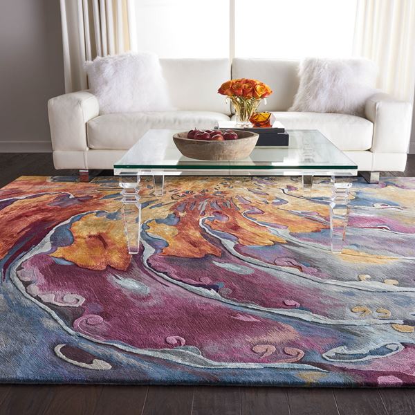 Prismatic rugs by Nourison