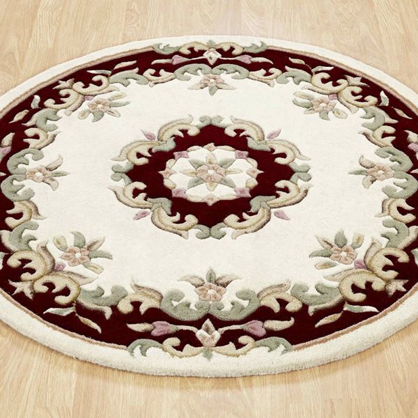 Royal Aubusson Circular Rugs