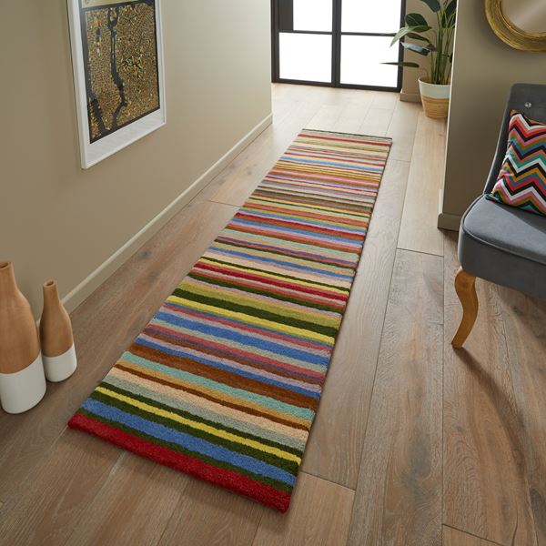 Wool Stripes Runner