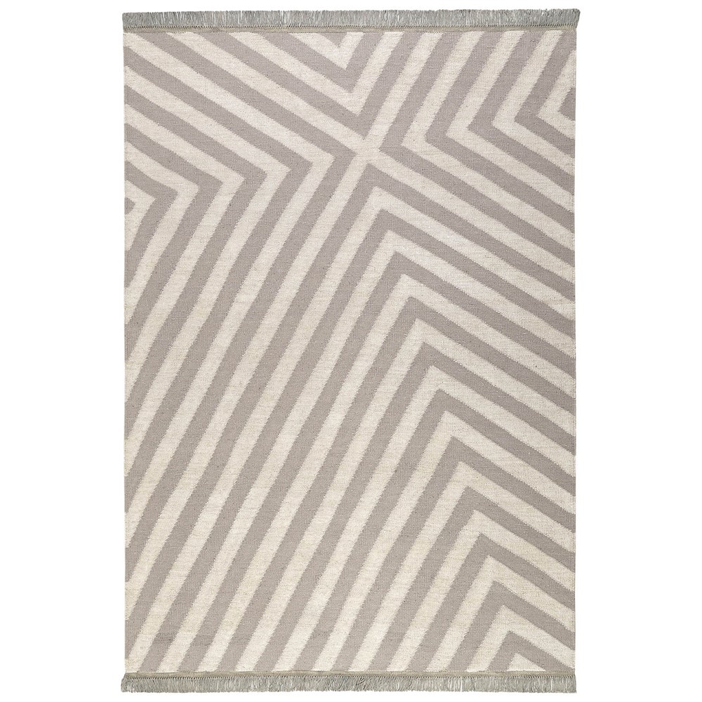 Edgy Corners Rugs 0011 02 by Carpets & Co in Grey and Beige buy online ...