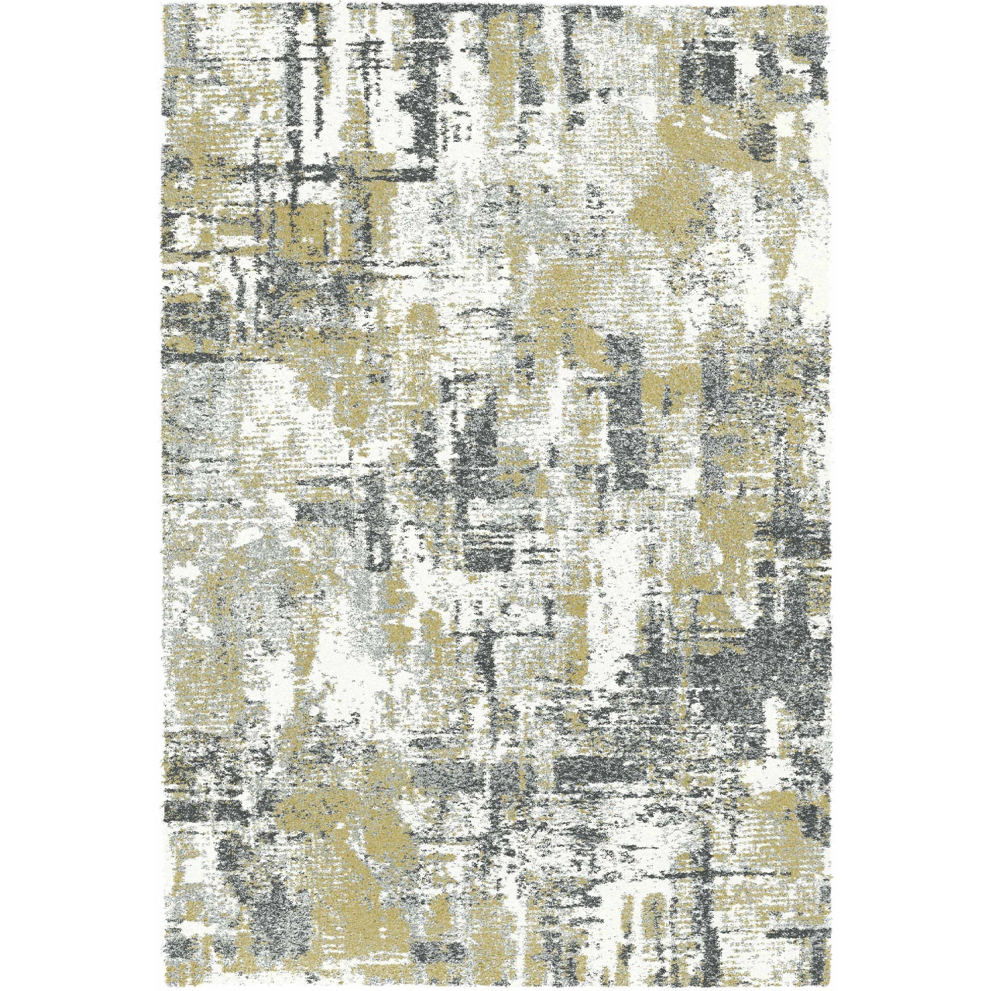 Mehari Modern Abstract Rugs 23284 6686 In Gold