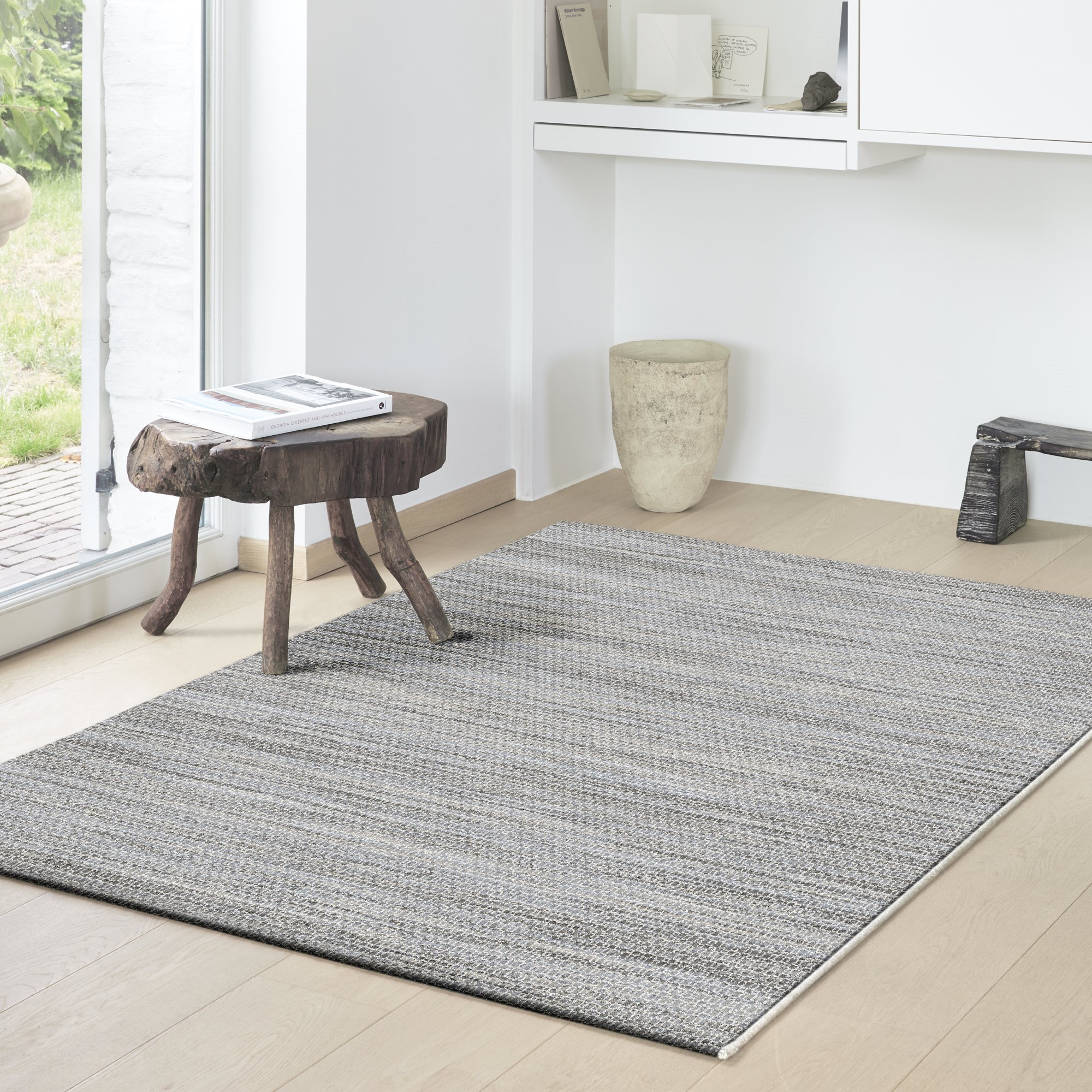 Nomad Modern Abstract Rugs 26044 6262 In Beige