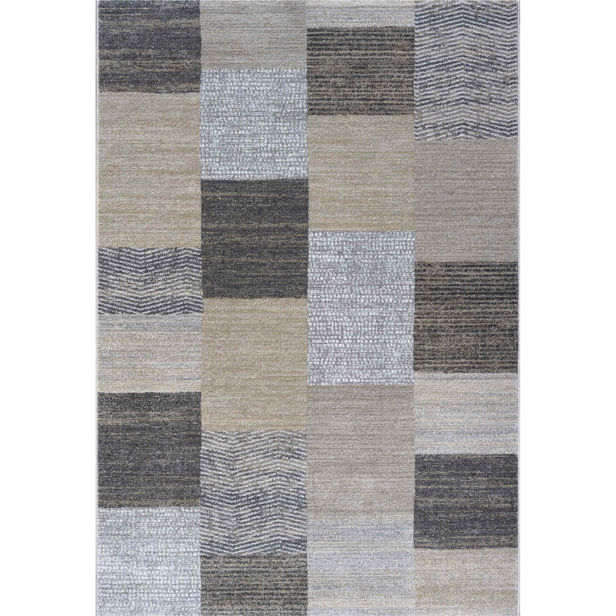 Liberty Geometric Modern Rugs 34100 9171 In Beige