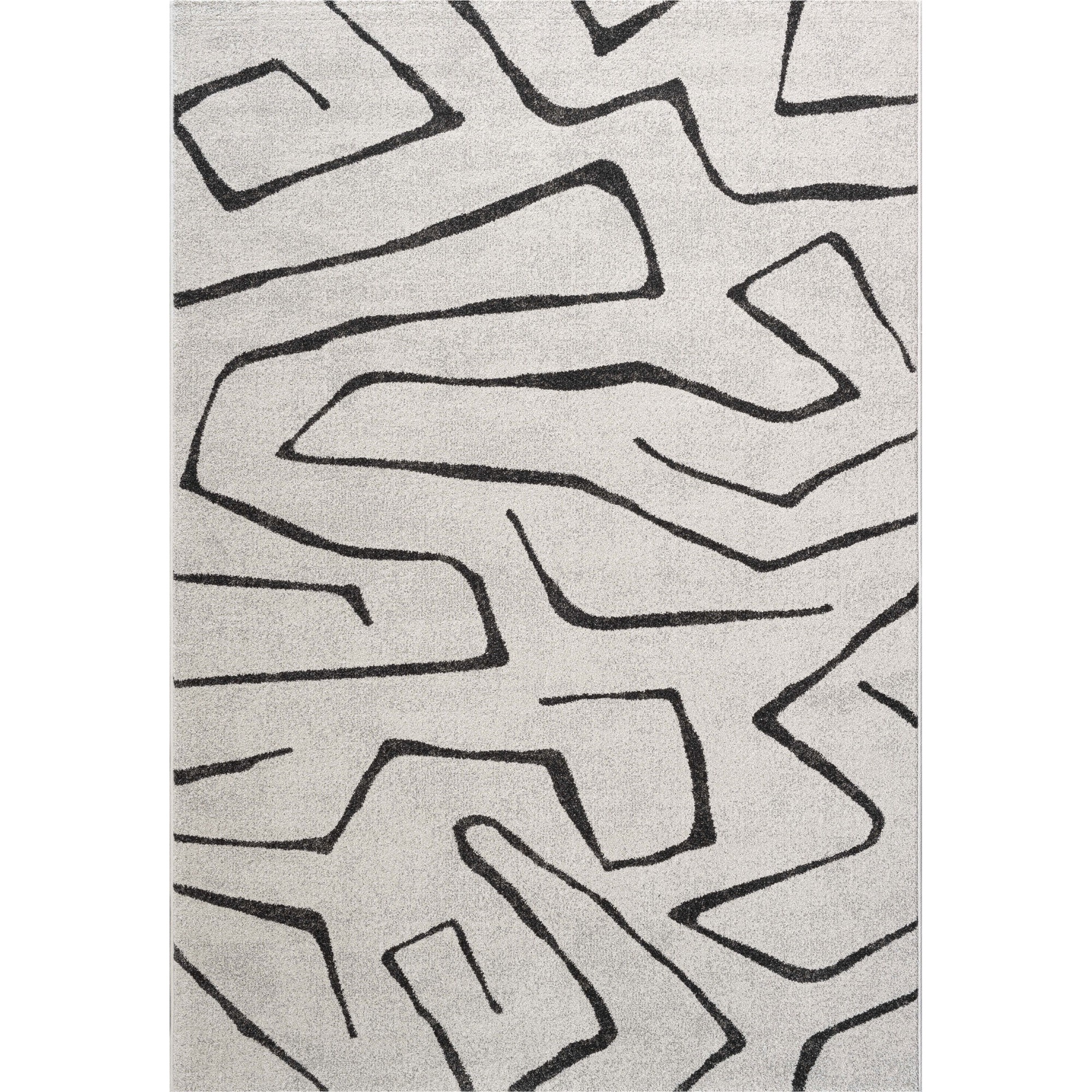 Liberty 34145 6131 Geometric Abstract Rug In White