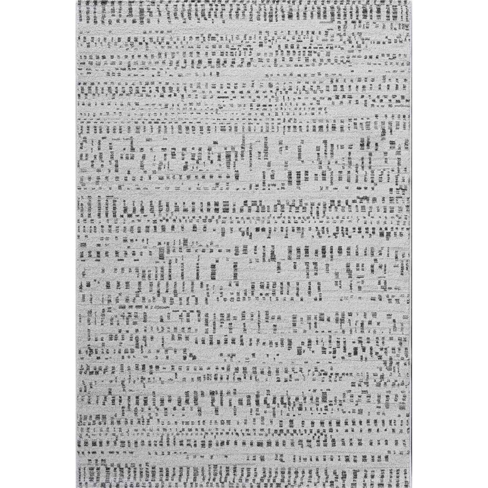 Liberty Abstract Modern Rugs 34181 6121 in Grey