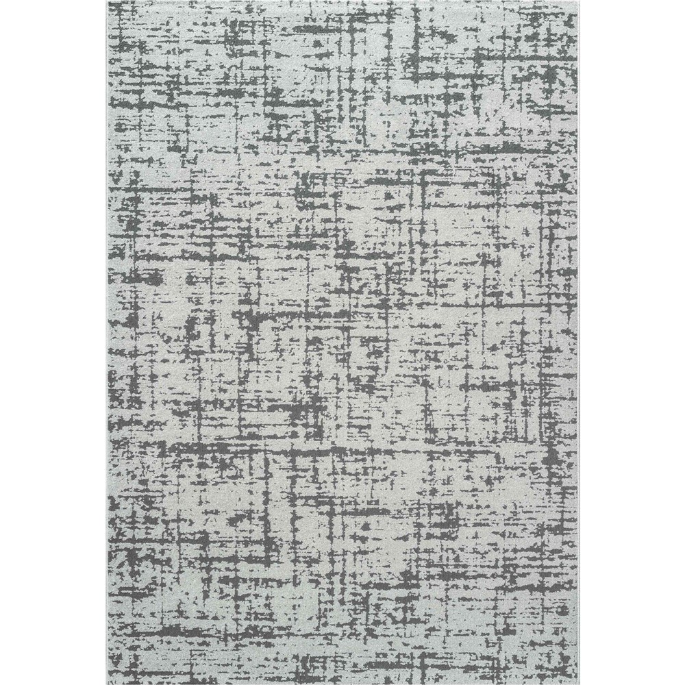 Geo Modern Abstract Textured 410003 2131 Rugs in Taupe Grey