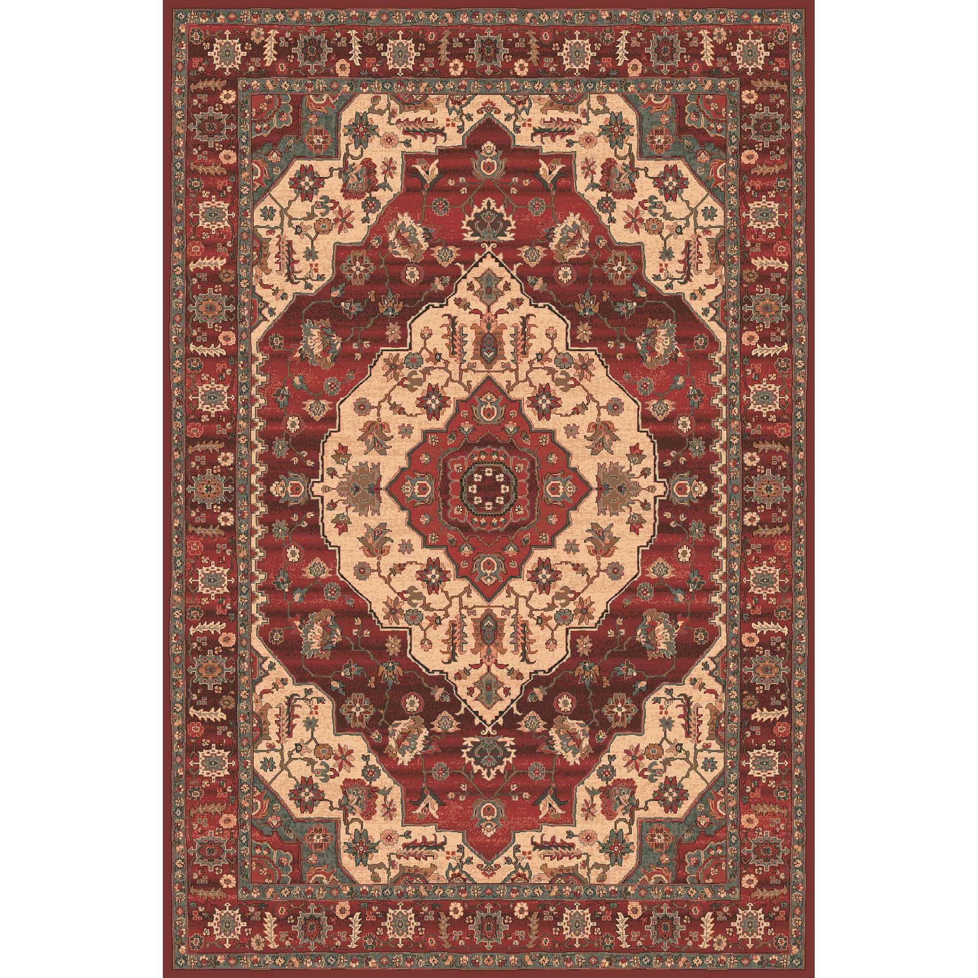 Kashqai 4377 300 Traditional Kazak Wool Rug In Red