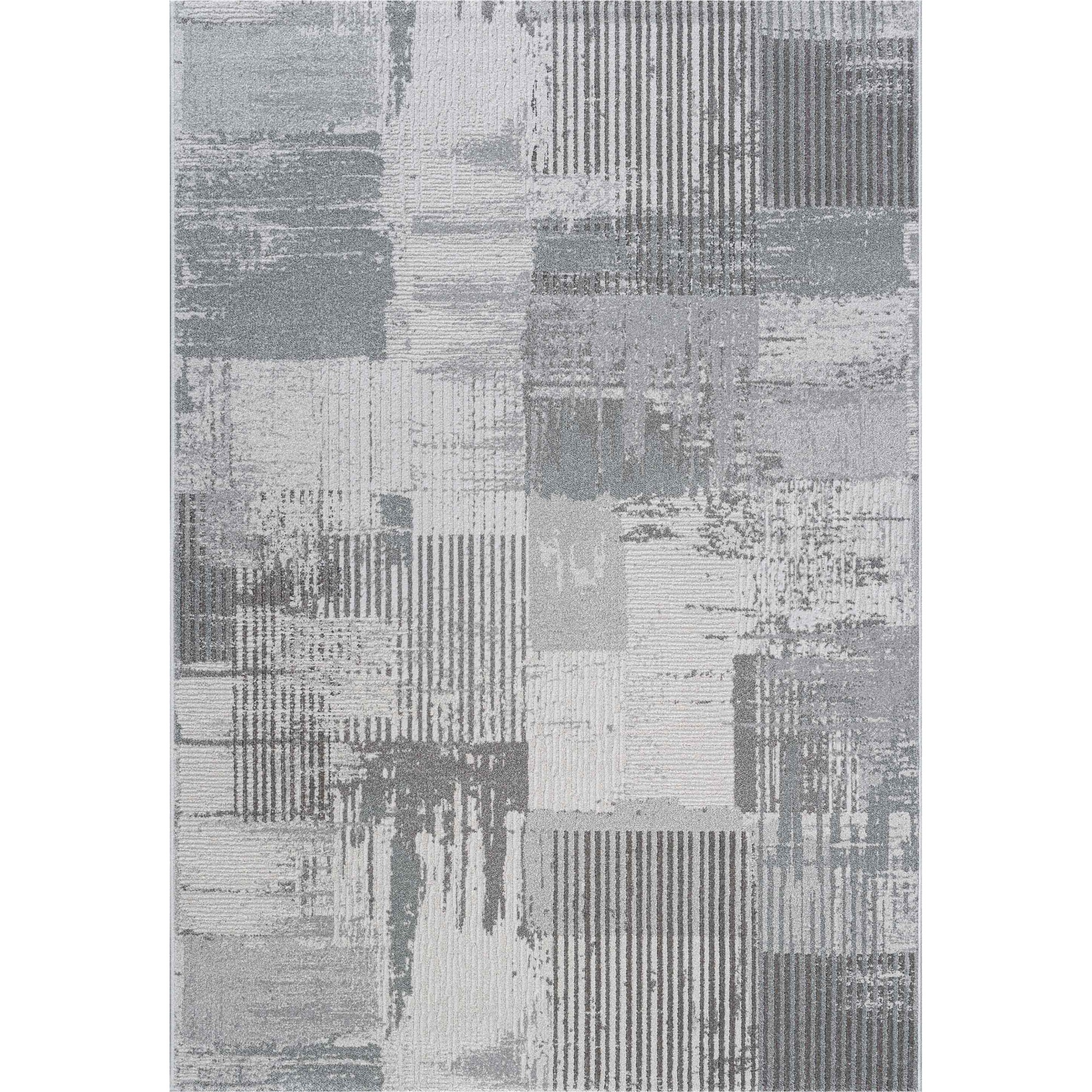 Milano Modern Abstract Rugs 46026 6141 In Green