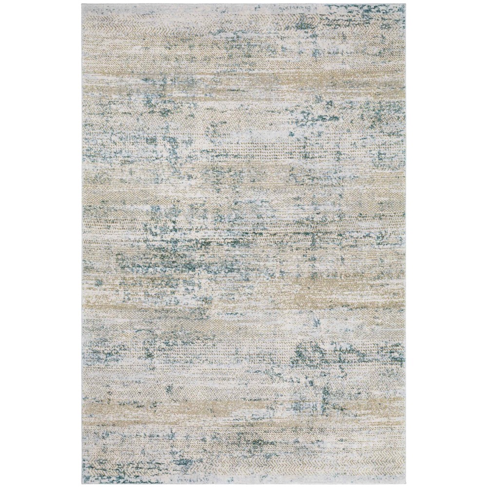 Stella Modern Abstract Wool Rugs 47203 JC701 in Blue