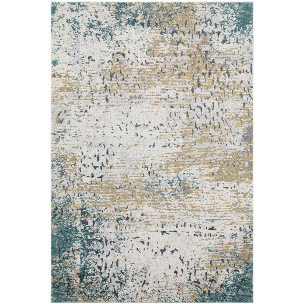 Stella Modern Abstract Wool Rugs 47205 JC900 in Blue