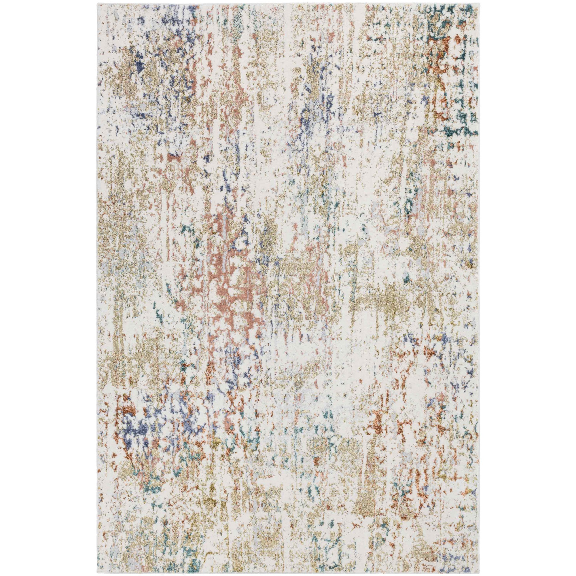 Stella Modern Abstract Wool Rugs 47241 Jc9901 In Multi