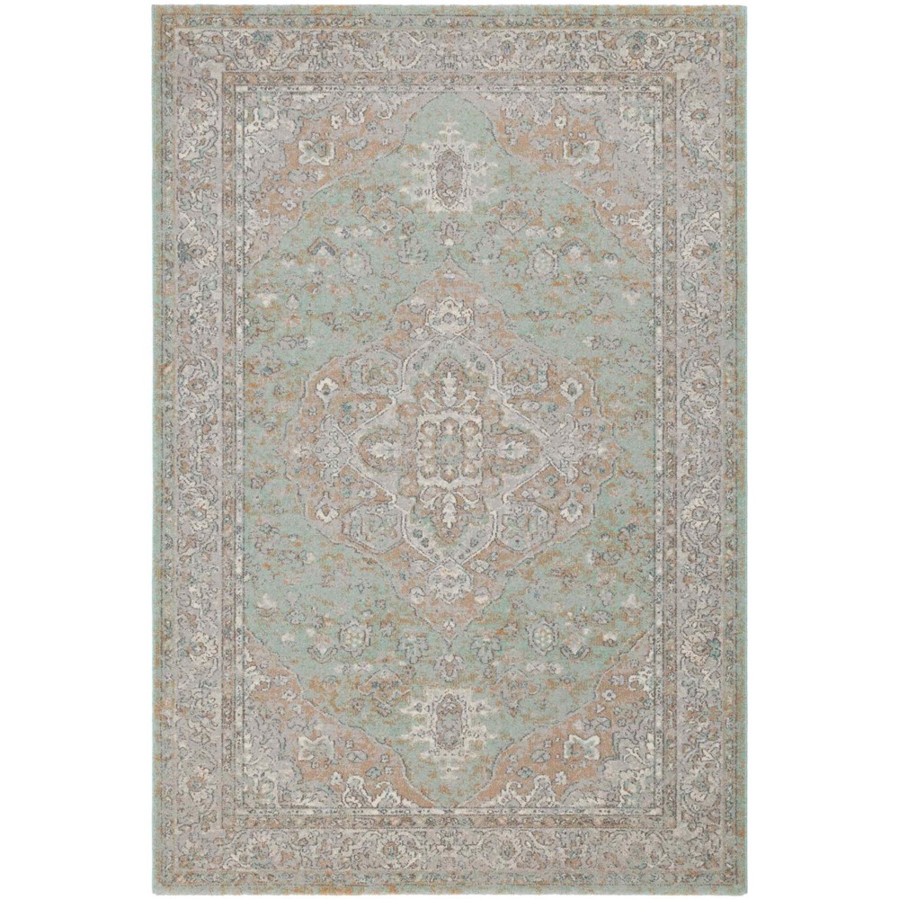 Phoenix Traditional Wool Wilton Medallion Rug 47701 402