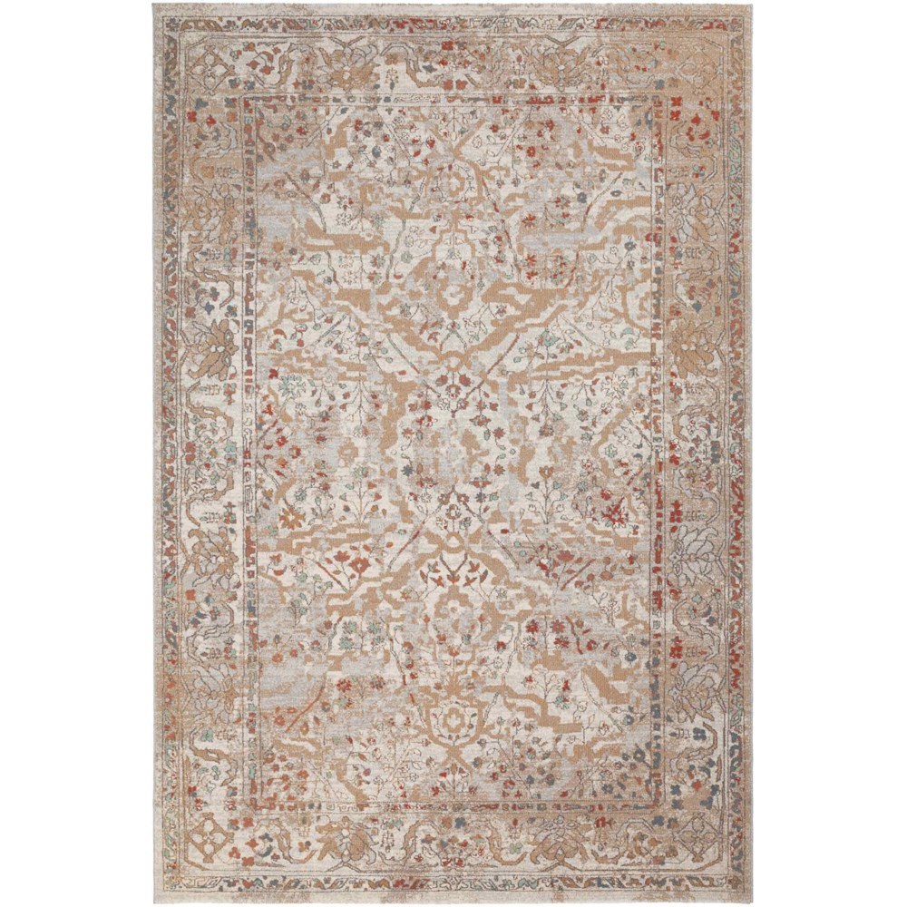 Phoenix Traditional Wool Wilton Floral Rug 47704 110