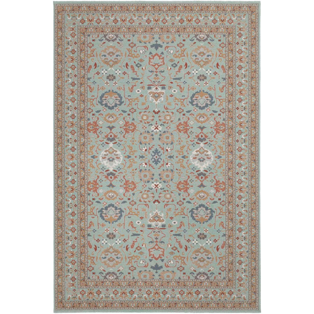 Phoenix Traditional Wool Wilton Floral Rug 47726 400