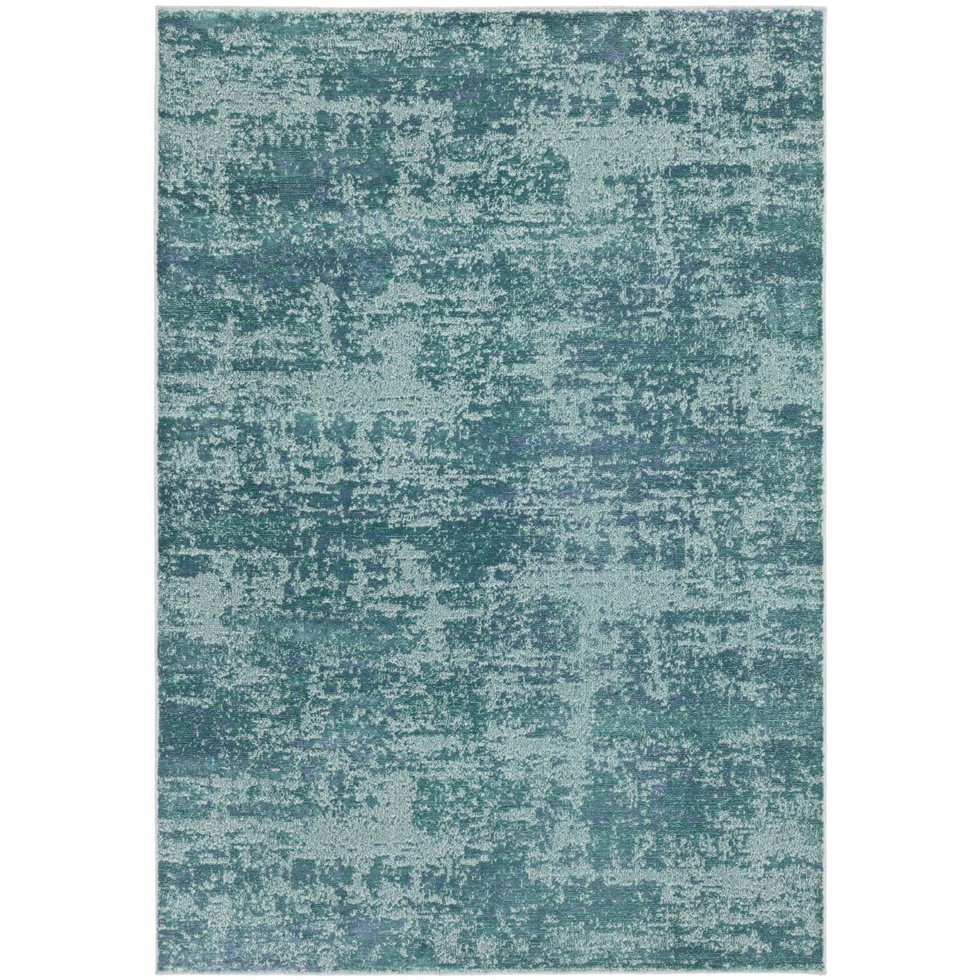 Venus Modern Plain Distressed Wool 48221 Jc400 Rugs In Blue