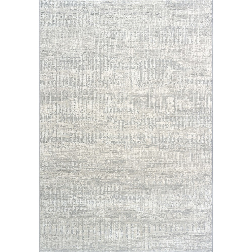 Canyon Abstract Modern Textured Rug 52079 6484 in Grey