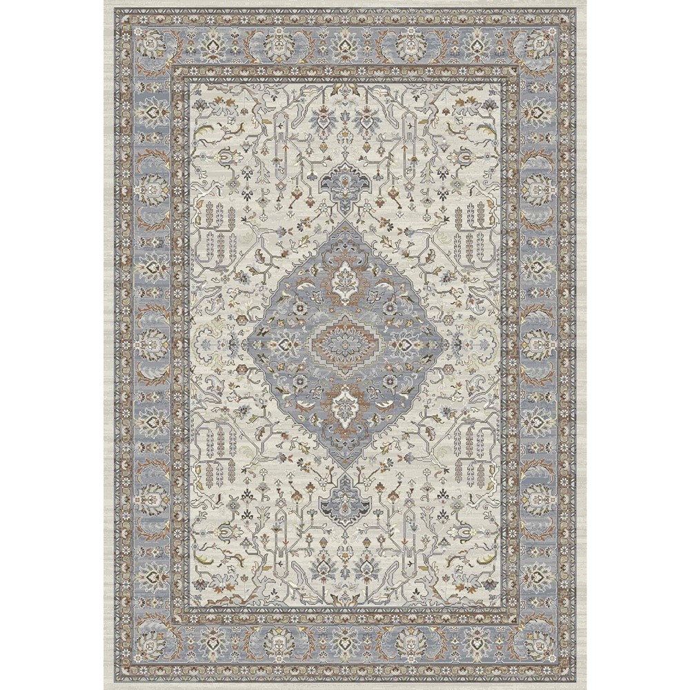 Da Vinci Traditional Medallion Rugs 57267 9255 in Cream