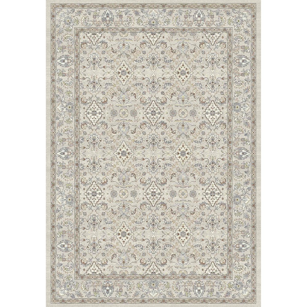 Da Vinci Traditional Medallion Rugs 57276 9295 in Taupe