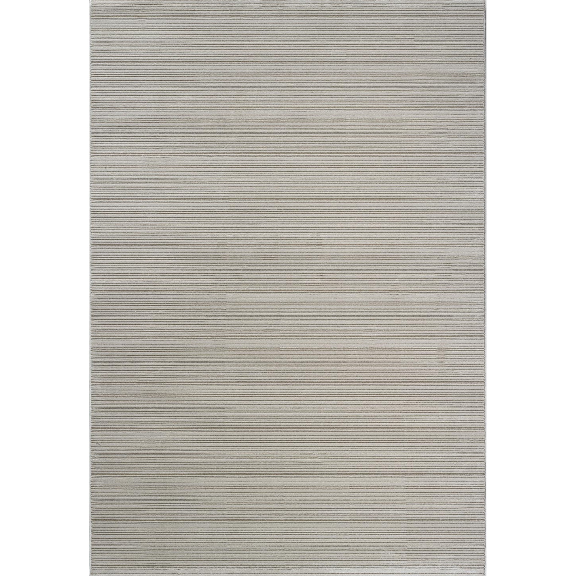 Oslo 59012 9595 Carved Textured Striped Rugs In Beige