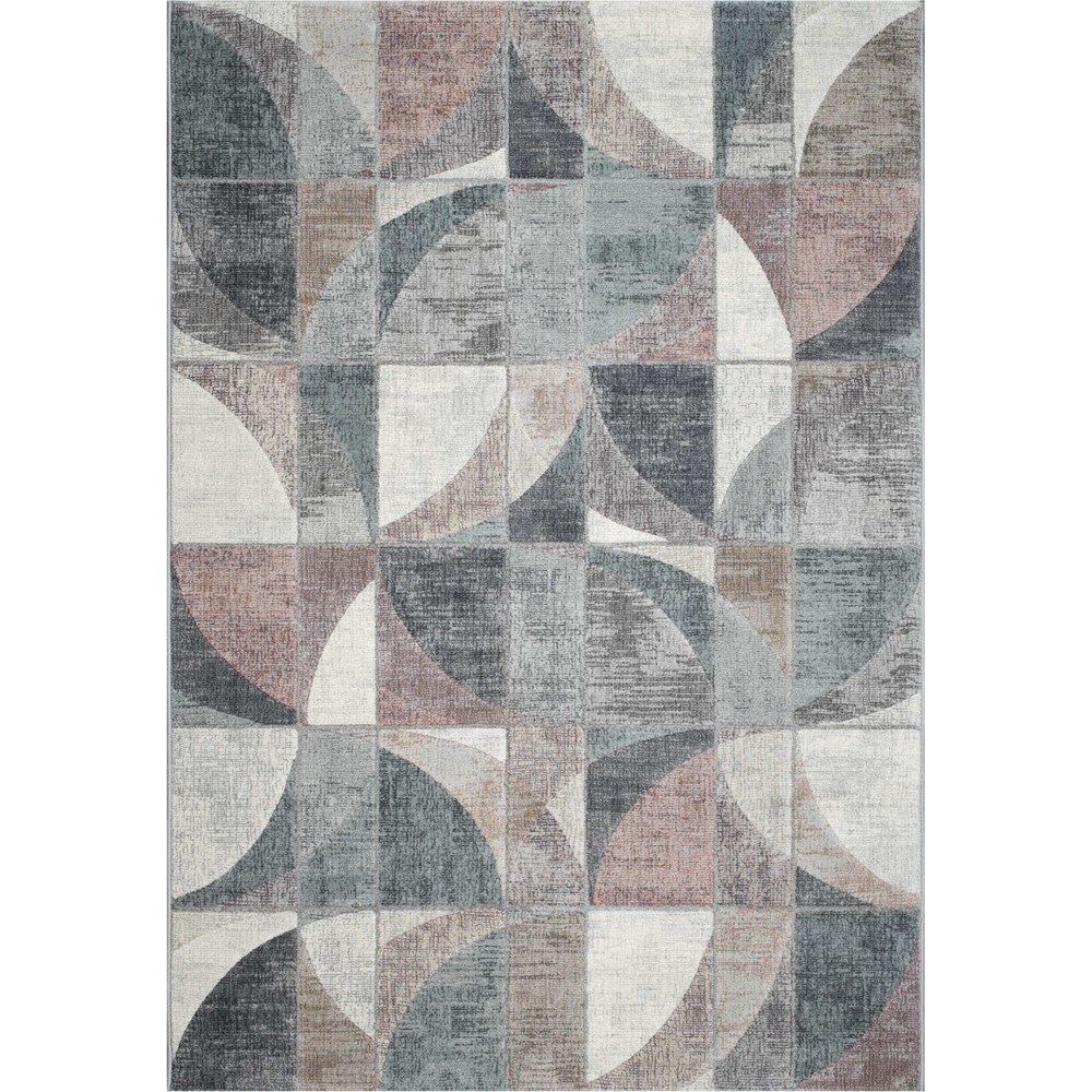 Galleria Modern Abstract Surface Carved rugs 63650 3747 in Grey