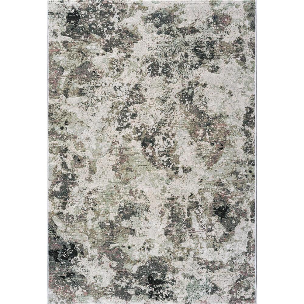 Galleria Modern Abstract Rugs 63872 6444 in Green