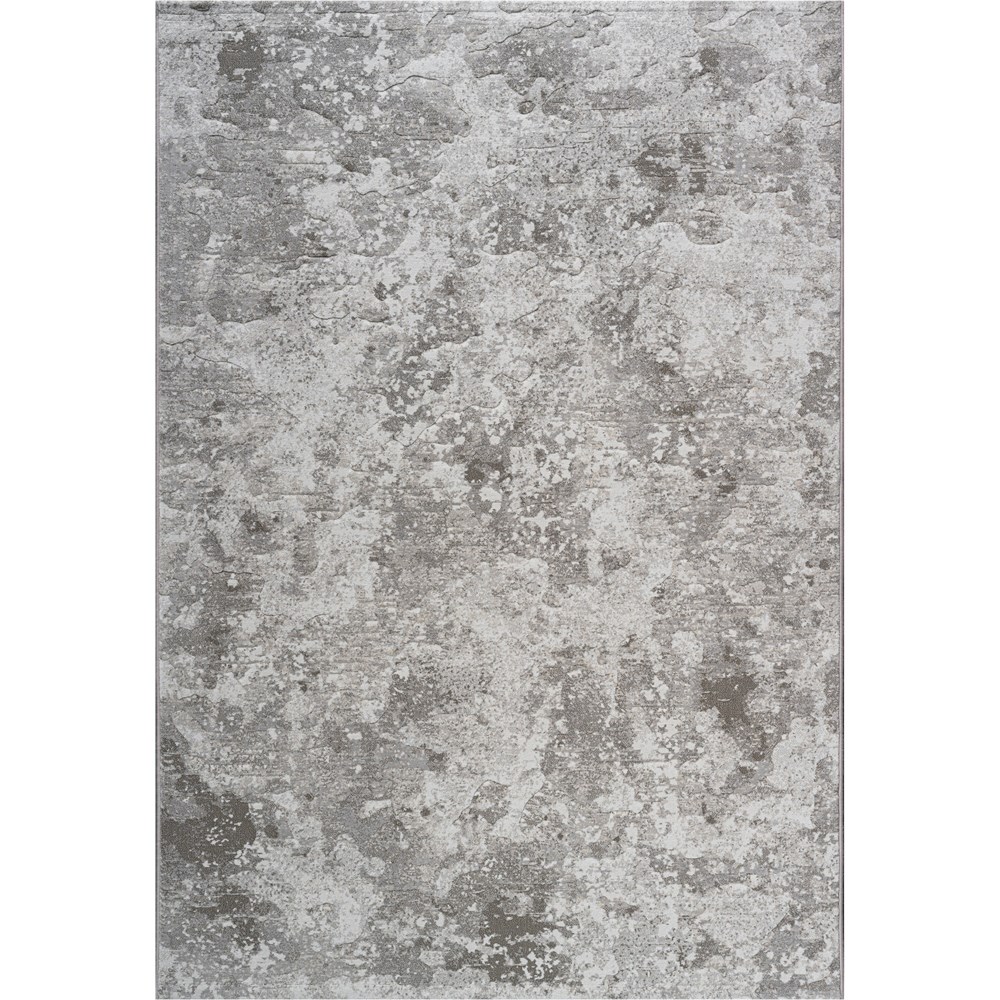 Galleria Modern Abstract Rugs 63872 6575 in Light Grey