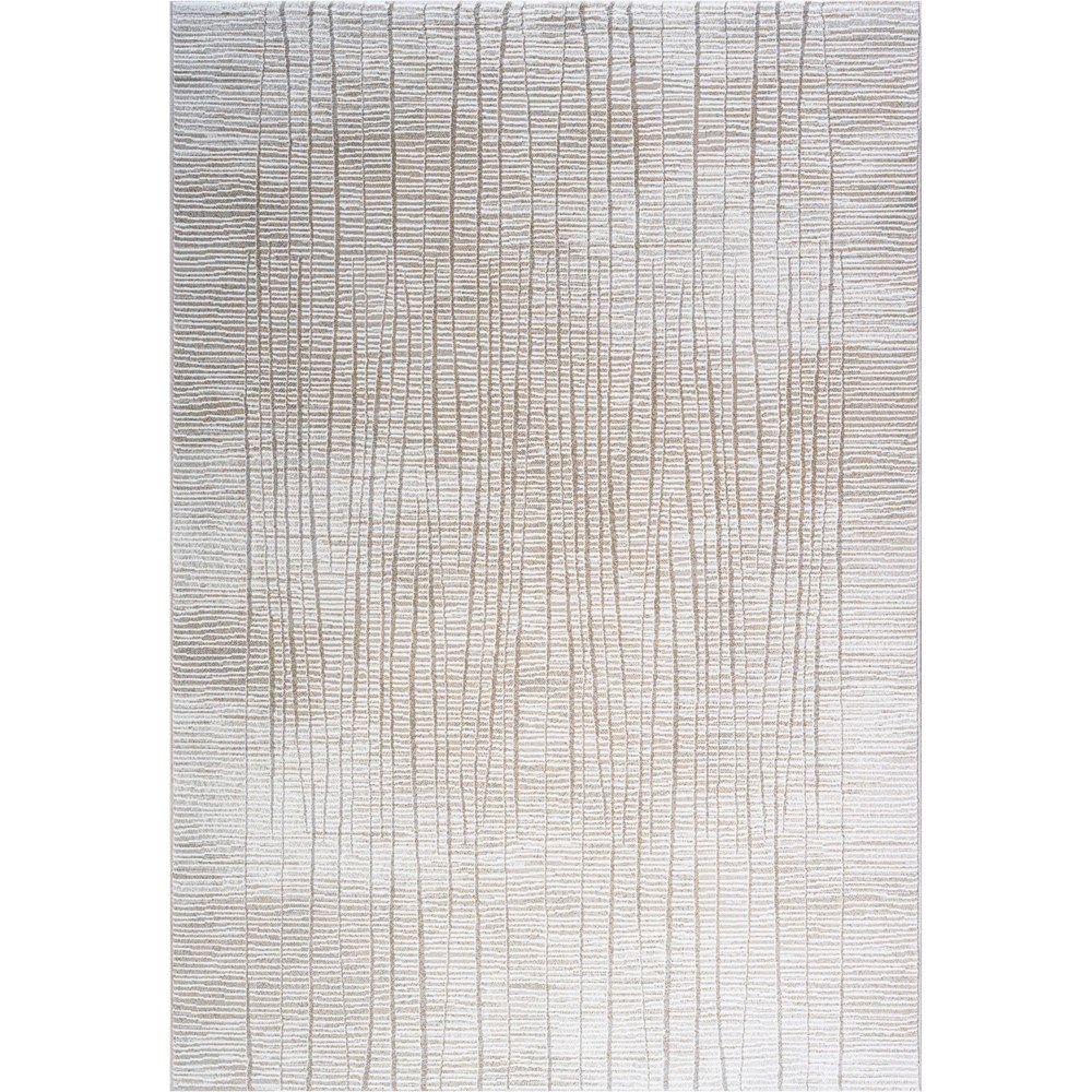 Galleria Modern Abstract Rugs 63907 6545 in Cream