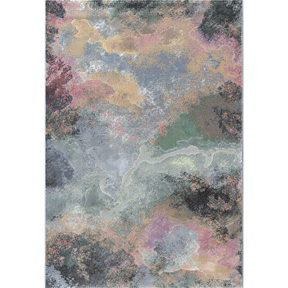Galleria Modern Abstract Rugs 63934 5626 in Pink