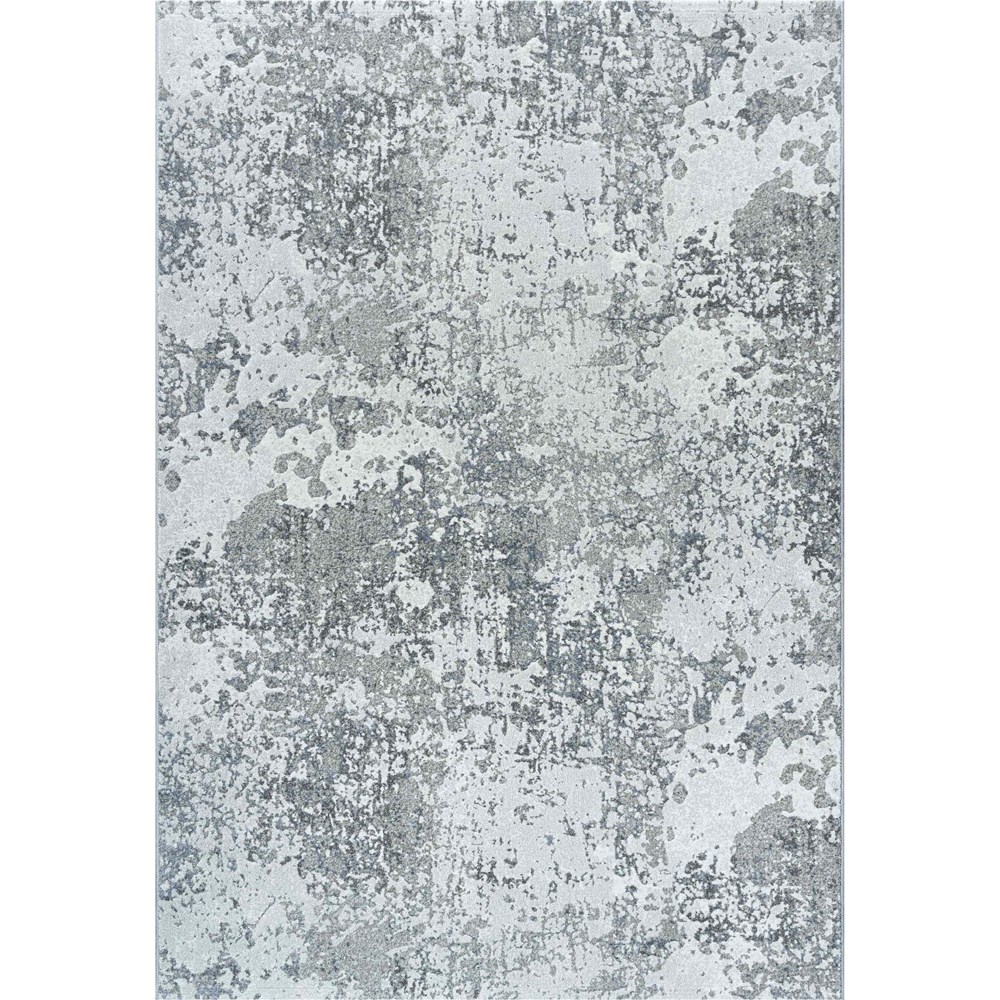 Quartz Modern Abstract Rugs 83011 6151 in Blue