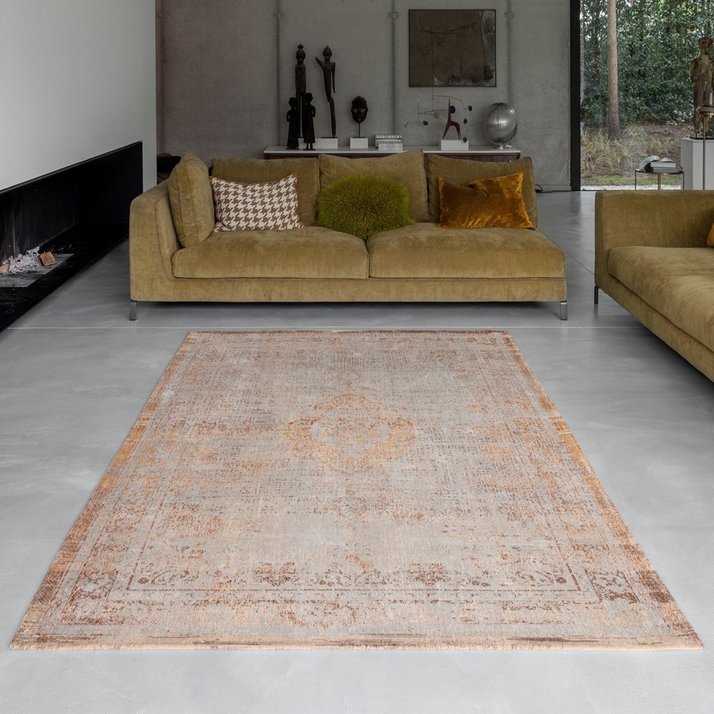 Louis De Poortere Fading World Rugs 9067 Salmon