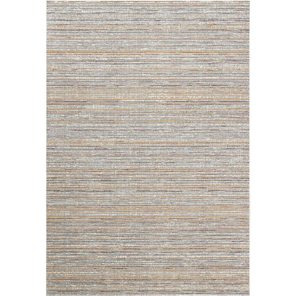 Paprika 97801 3131 Striped Modern Rugs in Orange