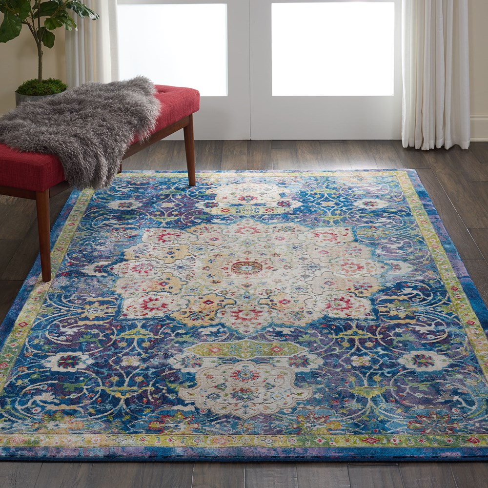 Ankara Global Rugs ANR03 in Blue