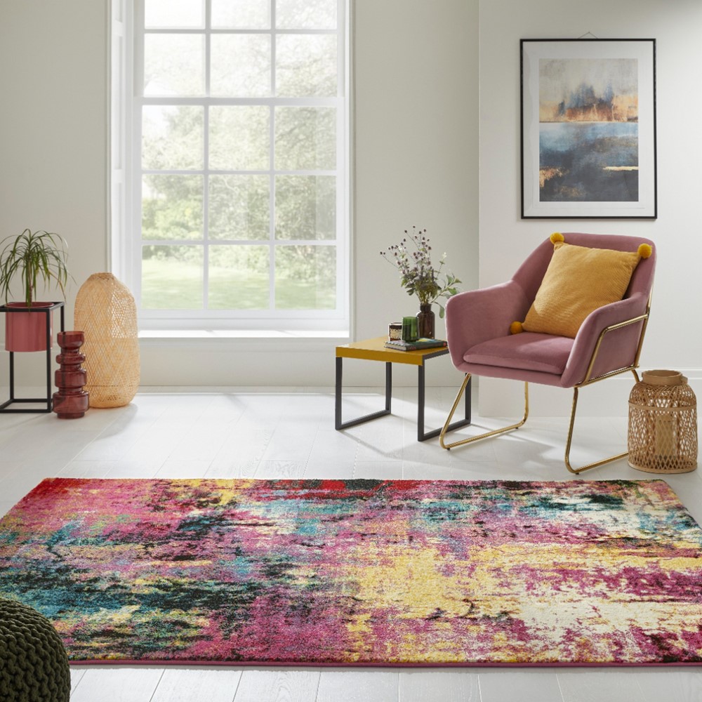 Art ART101 Abstract Modern Rugs by Concept Looms in Multi