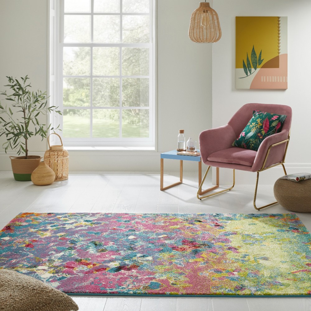 Art ART108 Abstract Modern Rugs by Concept Looms in Multi