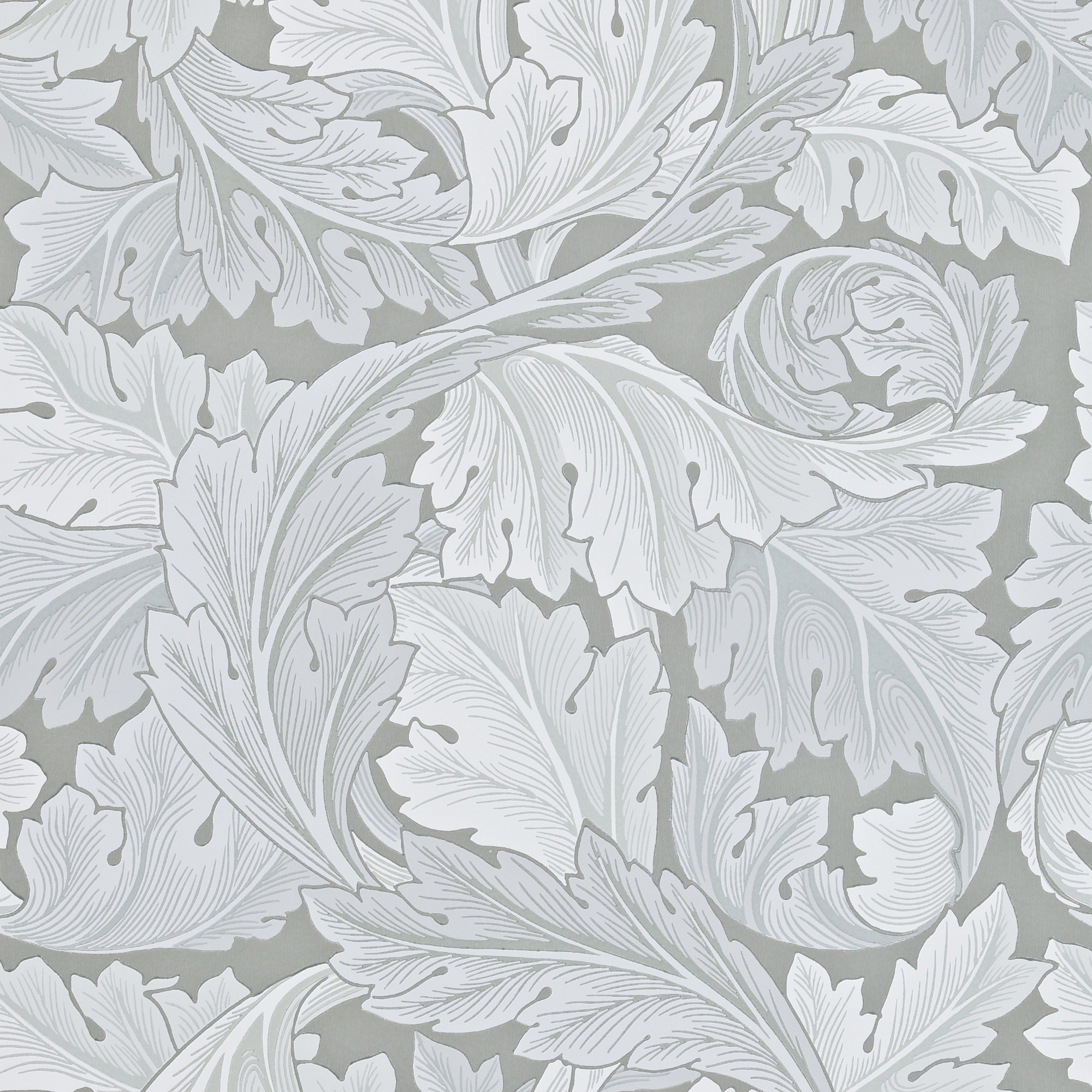 Acanthus Archive II Wallpaper 212551 by Morris & Co in Terracotta Red ...