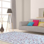 White rugs cheap