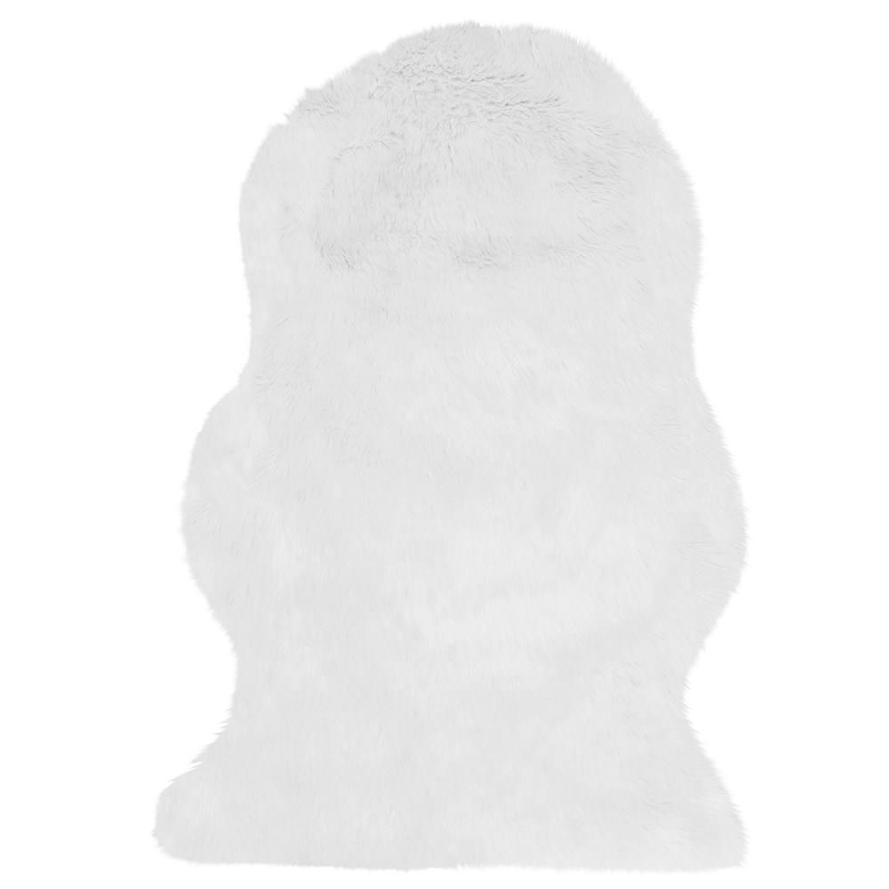 Auckland Luxury Faux Sheepskins in White