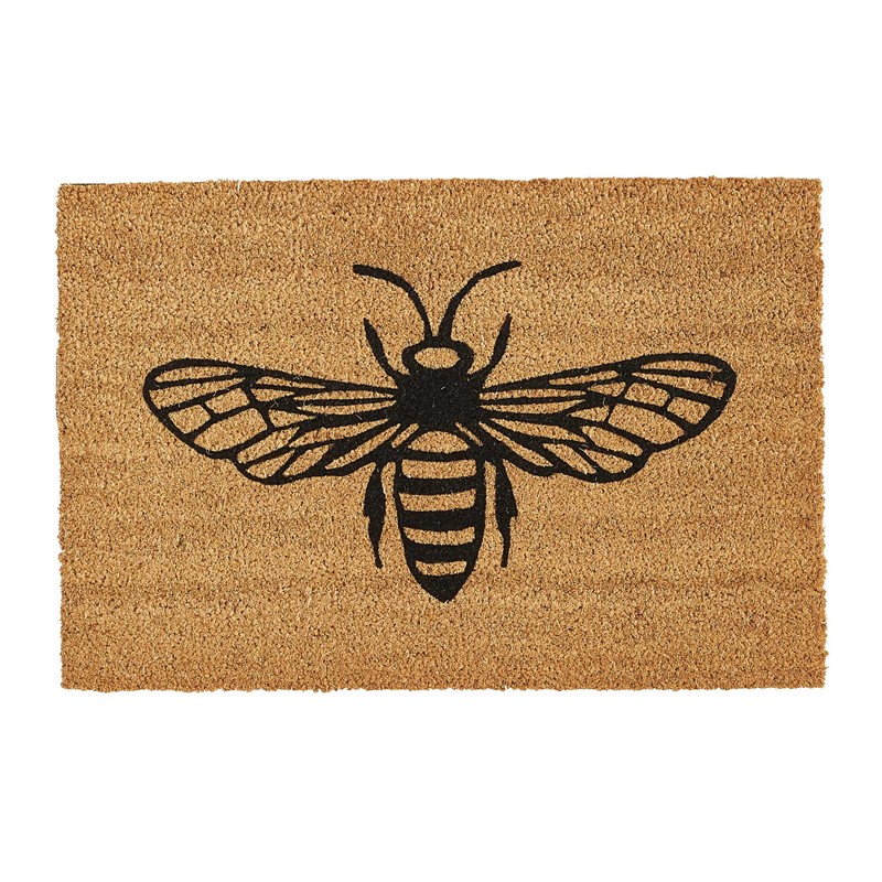 Bee Coir Doormats in Natural buy online from the rug seller uk