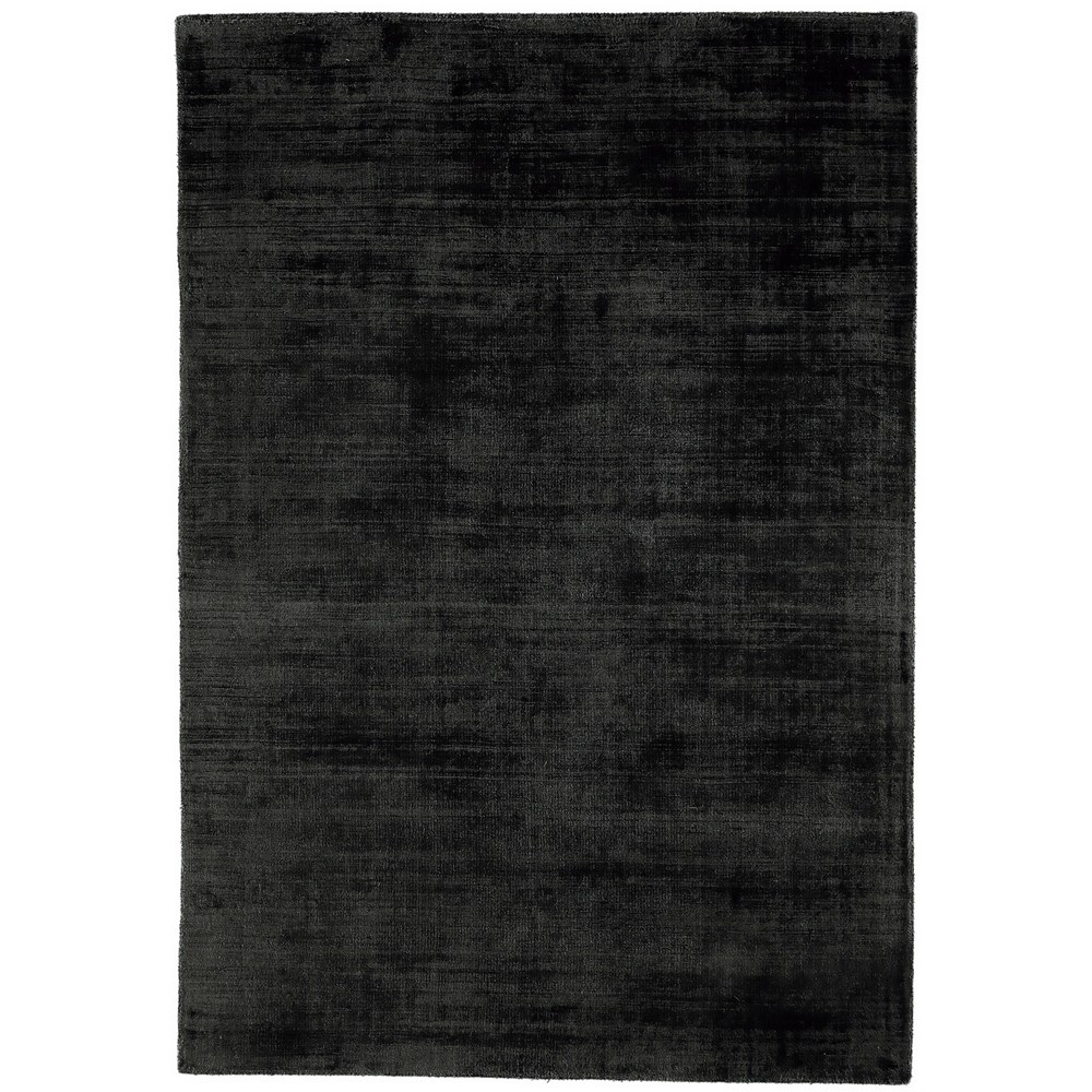 Blade Plain Rugs in Charcoal