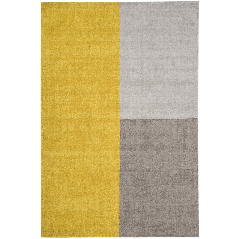 Blox Rugs in Mustard