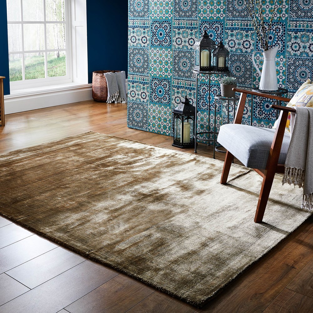 Cairo Rugs in Bronze from Luxmi