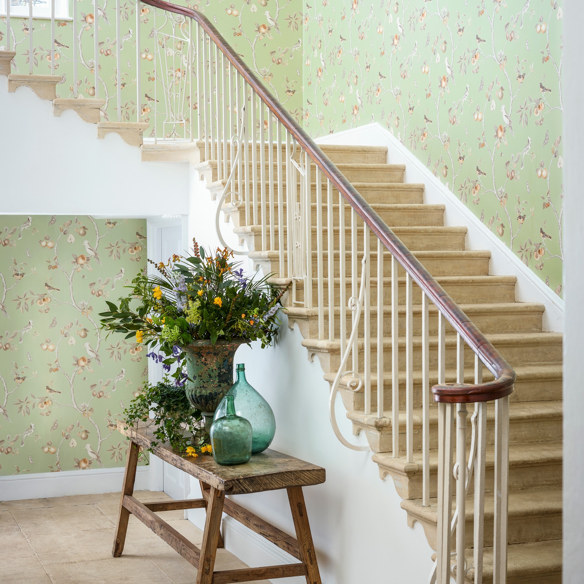 Fencott Cream Wallpaper | Sanderson by Sanderson Design