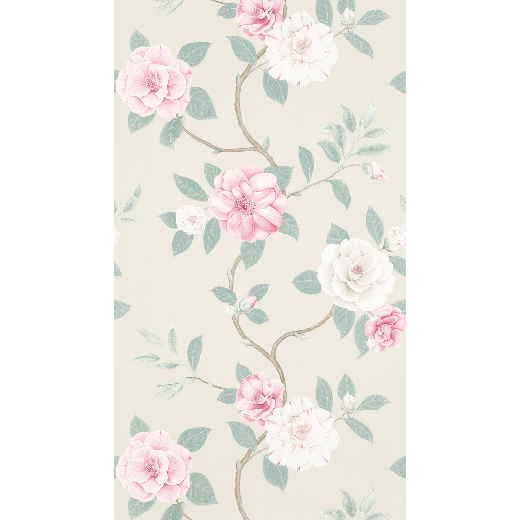 Christabel Wallpaper 213380 by Sanderson in Ivory Cream Yellow buy ...