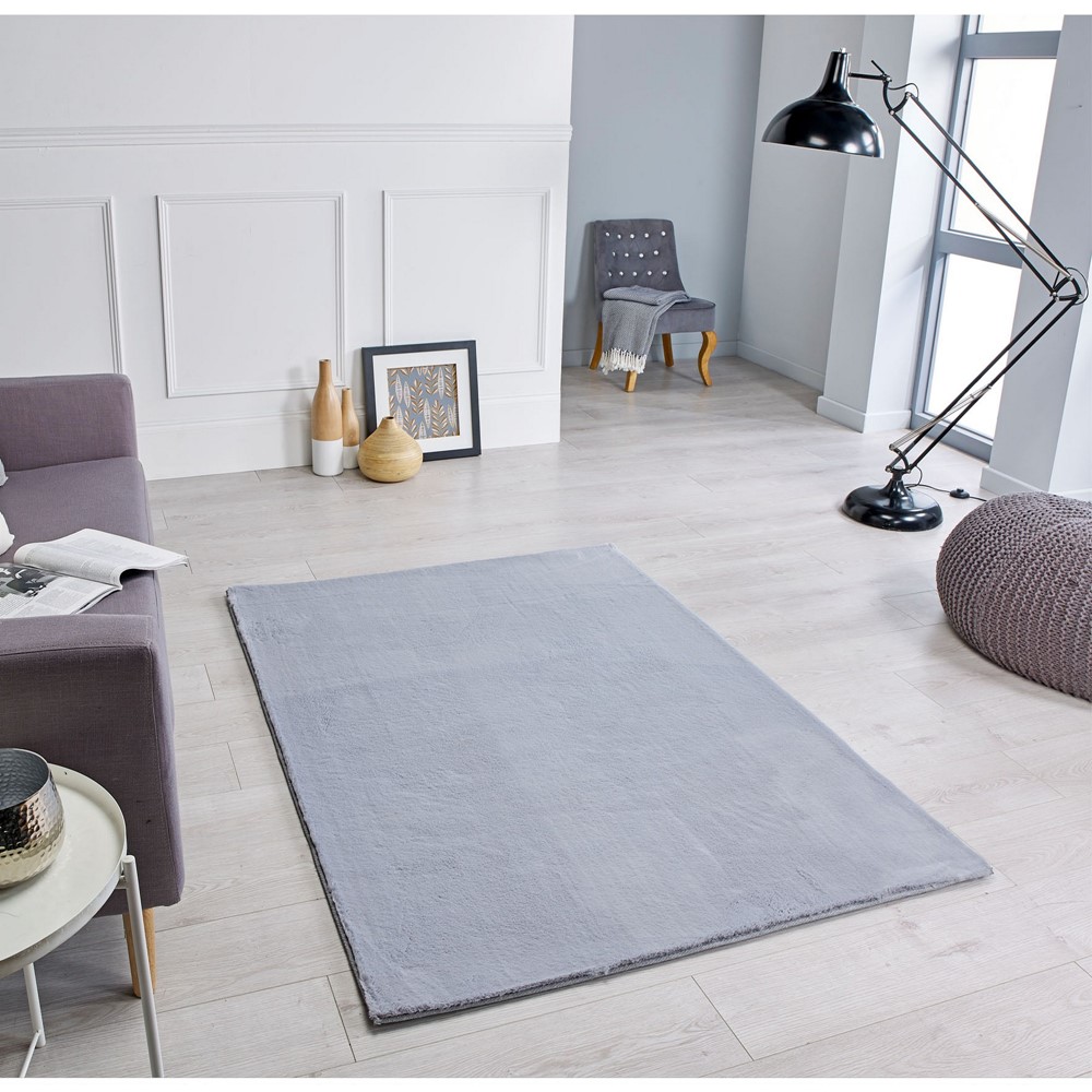 Comfy Rugs In Grey buy online from the rug seller uk