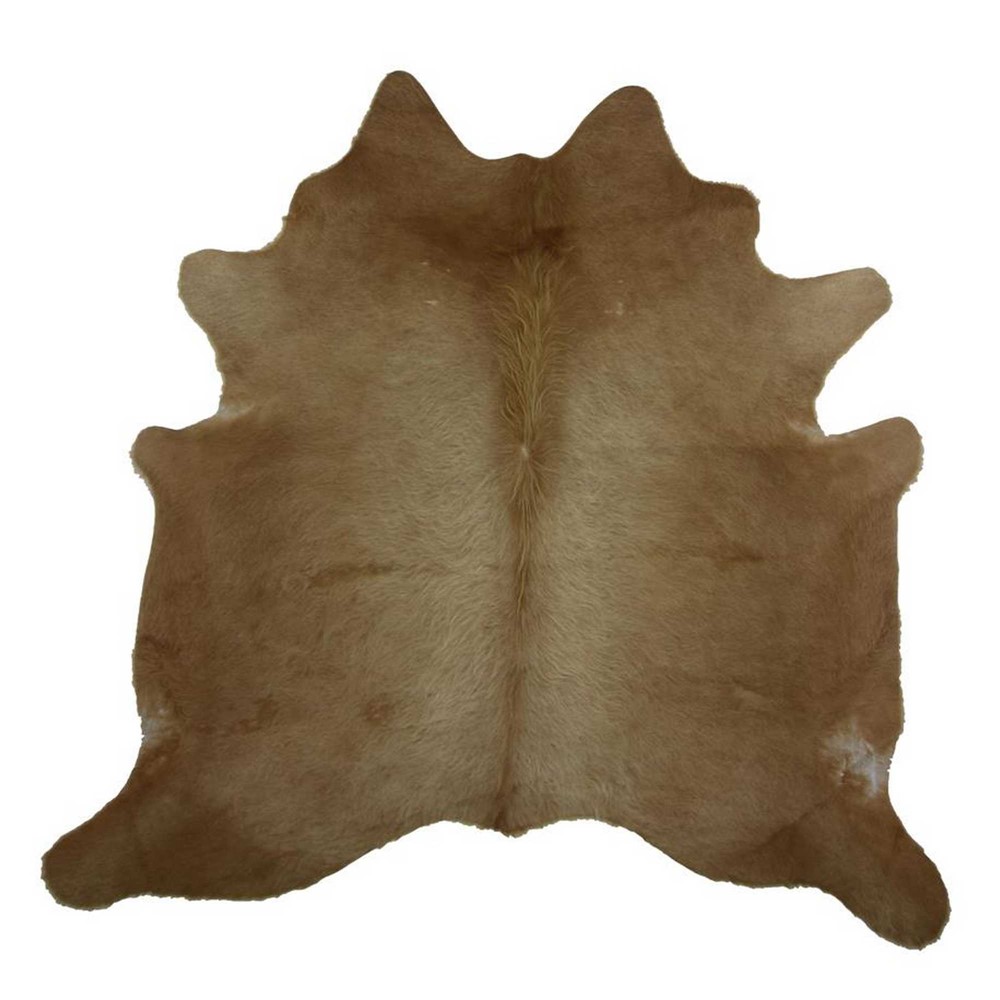 Cowhide 6393 in Natural light Brown buy online from the rug seller uk