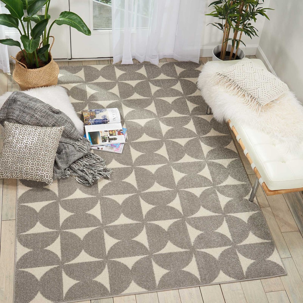 Harper Rugs DS301 by Nourison in Grey