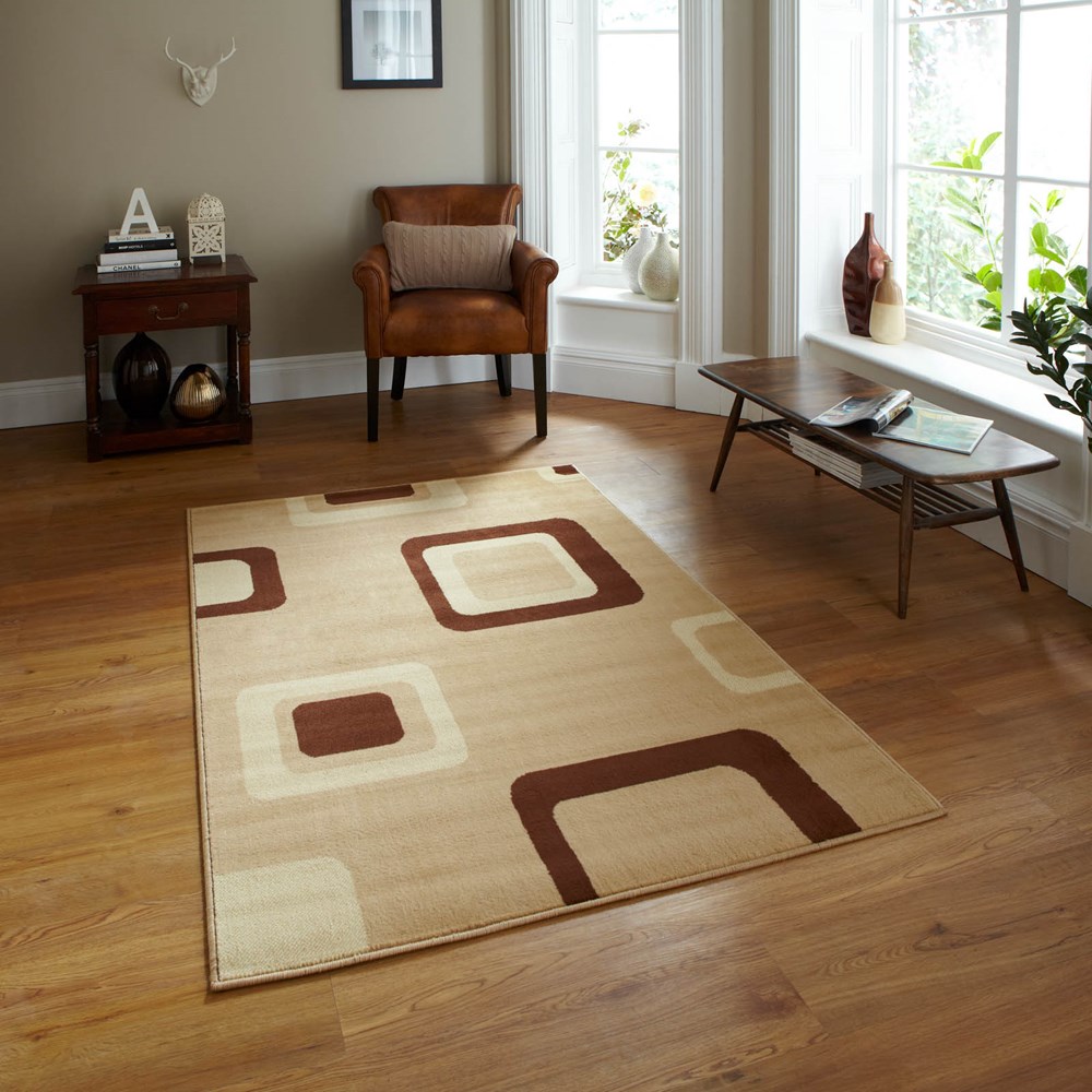 Diamond Runner 2751 Beige buy online from the rug seller uk