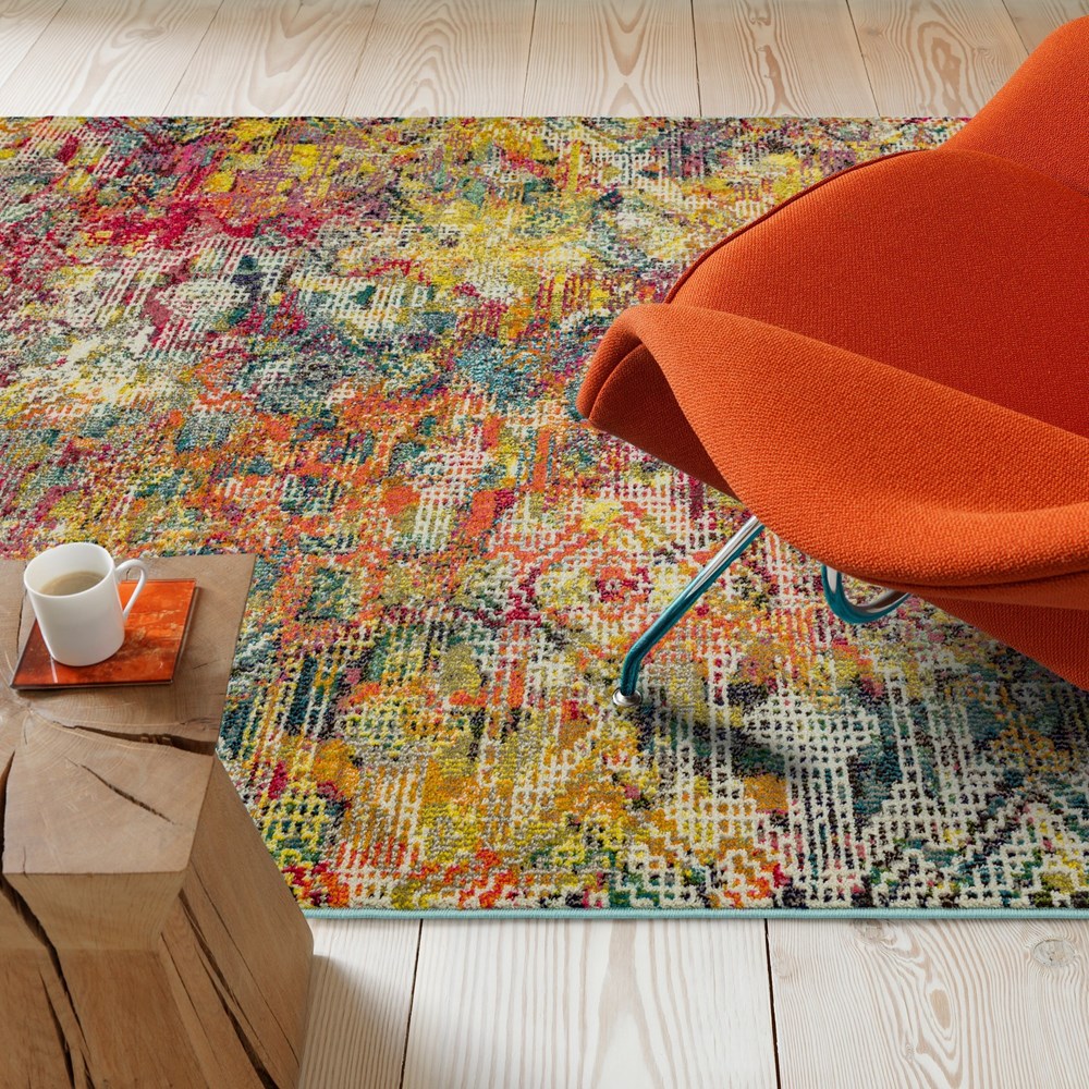 Colores Cloud Digital Abstract Rugs in CO05 Multi
