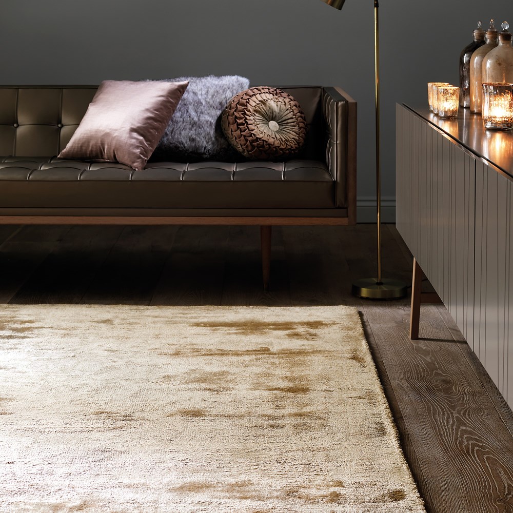 Dolce Rugs in Gold