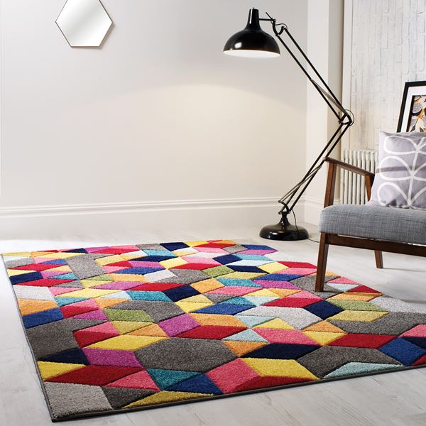 Spectrum Rugs - Multi Coloured Designs at The Rug Seller